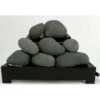 20" Dark Grey ALTERNA Vent Free FireStones W Manual Black Chasis | NG