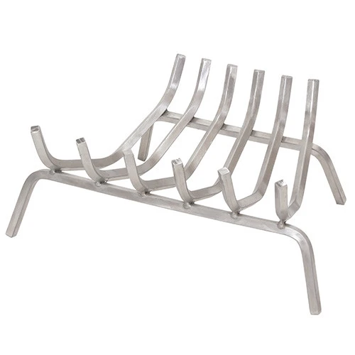 28" Stainless Steel Fireplace Grates 3 28" Stainless Steel Fireplace Grates