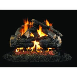 Real Fyre 24" Pioneer Oak Vented Gas Log Set, GX4 Burner