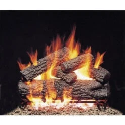 Real Fyre 18-in Post Oak Logs Only No Burner - PO-18