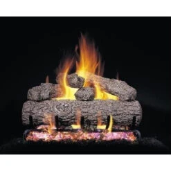 Real Fyre 18" Golden Oak Vented Logs Only, No Burner - R-18