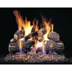 Real Fyre 18/20" Charred Oak Logs Only No Burner - CHD-18/20