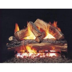 20-in Split Oak Logs Only No Burner