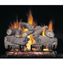 Real Fyre 30" Charred Forest Logs Only No Burner