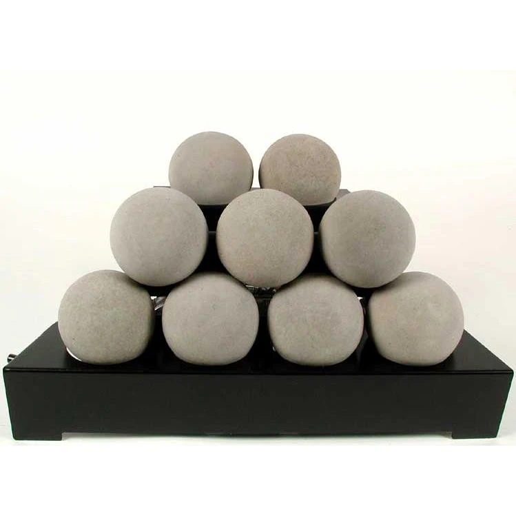 Rasmussen 20" Alterna Vent Free Natural Fire Balls Manual Black Burner | NG 3 Rasmussen 20" Alterna Vent Free Natural Fire Balls Manual Black Burner | NG