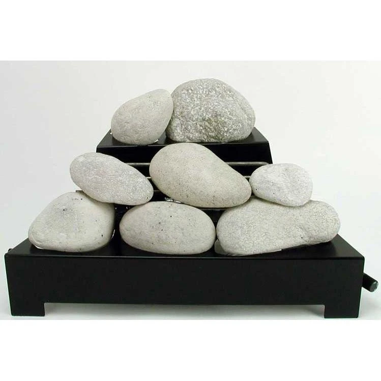 20-in White ALTERNA Vent Free FireStones Manual Black Chassis | NG 3 20-in White ALTERNA Vent Free FireStones Manual Black Chassis | NG