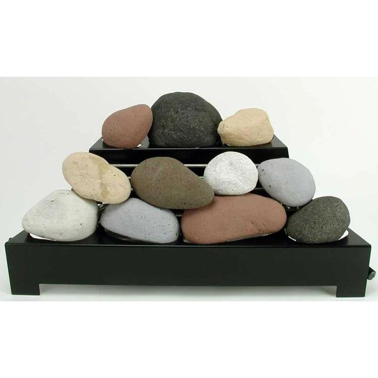 24-in Alterna | Calico FireStones | VF | Black Chassis | Variable Flame | NG 3 24-in Alterna | Calico FireStones | VF | Black Chassis | Variable Flame | NG