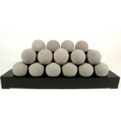 Rasmussen 30" Alterna Natural Vent Free FireBalls Manual Black | LP