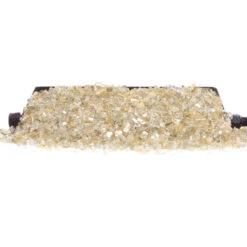 American Fyre 18" Gold Reflective Glass Set, G45 Burner, Propane