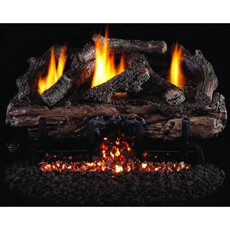 Real Fyre 16/18" Charred Aged Split Vent Free Gas Log Set, Manual 3 Real Fyre 16/18" Charred Aged Split Vent Free Gas Log Set, Manual