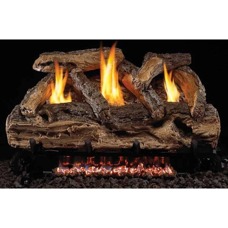 Real Fyre 20" Split Oak Vent Free Log Set, G9 Burner, Manual 3 Real Fyre 20" Split Oak Vent Free Log Set, G9 Burner, Manual