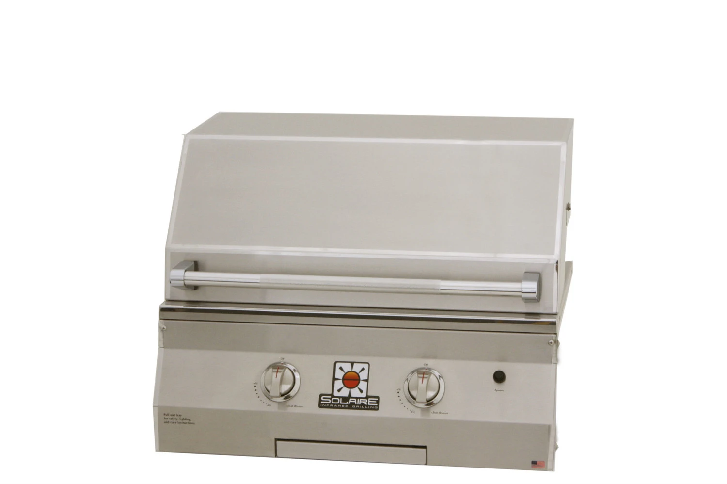 Solaire AGBQ 27" Basic Built-In InfraVection Grill 4 Solaire AGBQ 27" Basic Built-In InfraVection Grill - Image 2