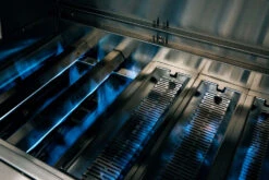 Muscle Grill 36" Built-in By American Made Grills - MUS36 -Bbq-Grills Shop AMG American Muscle Grill fuel trays burner covers lit 71296.1629745289.1500.1500