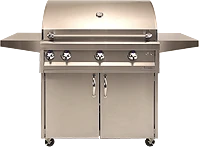 Artisan Professional 36" Grill W Rotisserie On Cart - ARTP-36C