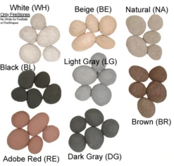 Rasmussen 42" Mixed Fireballs - BALL42-A -Bbq-Grills Shop CeramicColors NoWhite 25241.1557232750.1500.1500