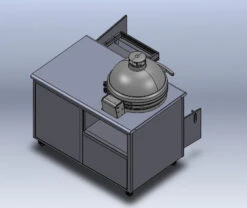 Challenger Designs Torch 54" Cart - Kamado Joe Big Joe II -Bbq-Grills Shop Challenger Torch Cart Kamado Joe Back 57460.1634154703.1500.1500