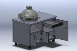 Challenger Designs Torch 54" Cart - Kamado Joe Big Joe II -Bbq-Grills Shop Challenger Torch Cart Kamado Joe 43965.1634154703.1500.1500