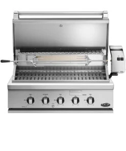 DCS 36" Propane Built-in Grill - BH1-36R-L -Bbq-Grills Shop DCS 36 Inch Built In With Hood Open BH1 36R 58646.1549644333.1500.1500