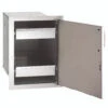 Firemagic 20x14 Single Door With Dual Storage Drawer - 33820-S
