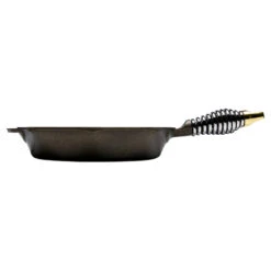 Finex 10" Cast Iron Skillet - No Lid -Bbq-Grills Shop Finex skillet 10 side 05615.1559682620.1500.1500