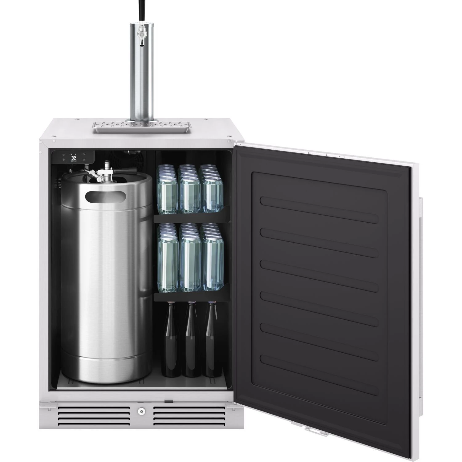 Zephyr Presrv 24" Outdoor Kegerator & Beverage Cooler - PRKB24C01AS-OD 5 Zephyr Presrv 24" Outdoor Kegerator & Beverage Cooler - PRKB24C01AS-OD - Image 3