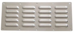 Outdoor Kitchen Stainless Steel Louver Vent Cover, Vent-L