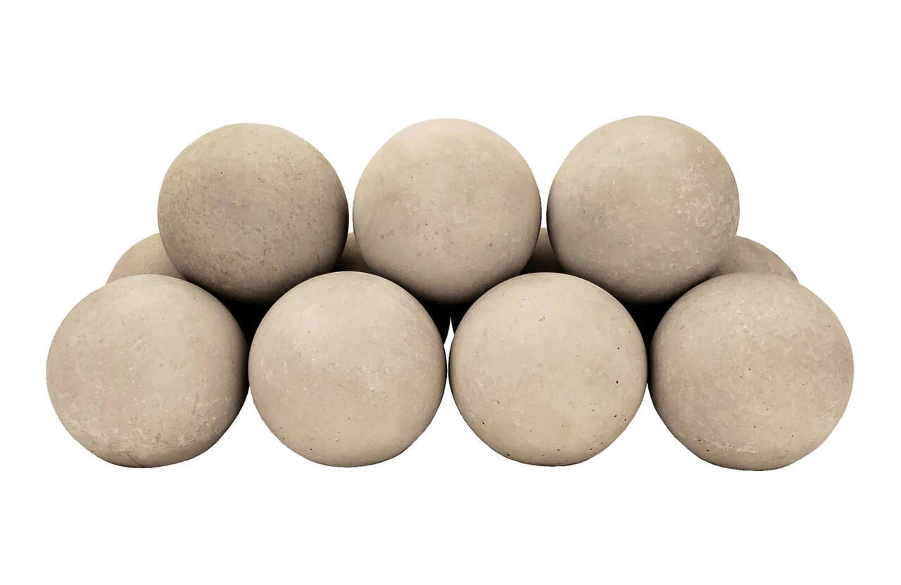 Massive FireBalls | Natural | 21-Inch | 11-Pieces 3 Massive FireBalls | Natural | 21-Inch | 11-Pieces