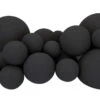 Mixed Fireballs | Black | 18-Inch | 18-Pieces -Bbq-Grills Shop Mixed Fireballs Black 36023.1632409727.1500.1500