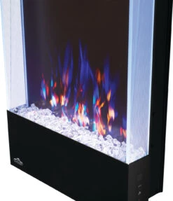 Napoleon Allure Vertical 38" Electric Wall Hanging Fireplace - NEFVC38H -Bbq-Grills Shop Original JPG Allure Vertical Details Flame Multi 25326.1674224648.1500.1500