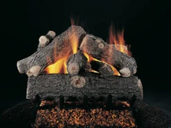 Rasmussen 42" Prestige Oak Double Face Gas Logs Only