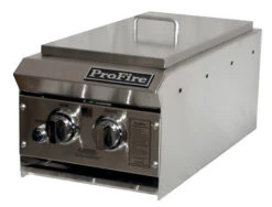 ProFire Propane Double Side Burner, Built-In | PFDSB-P