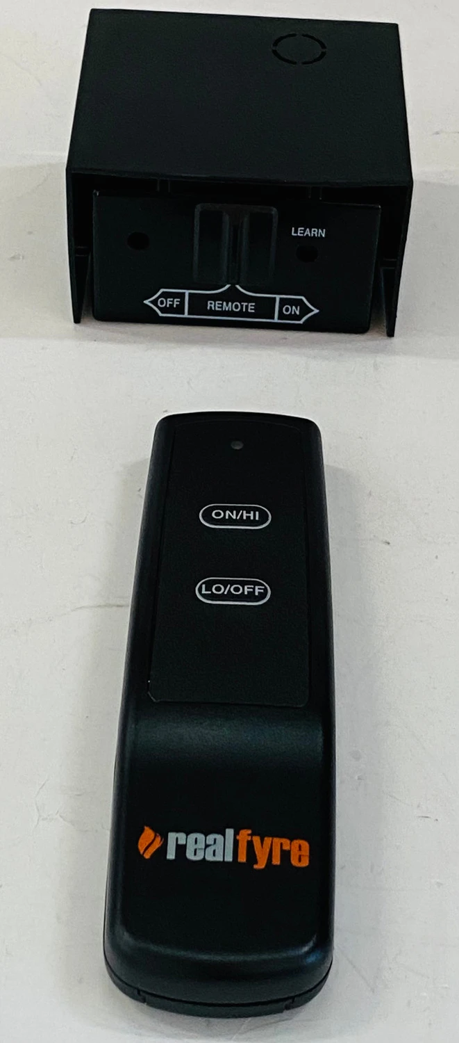 Real Fyre Variable Flame Height Remote Receiver Transmitter Kit