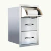 Summerset 17" Built In Towel Holder W 2 Drawers - SSTDC-17 -Bbq-Grills Shop SSTDC1 header836 20662.1477012447.1500.1500