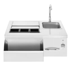 Summerset Professional Stainless Beverage Center W Sink - SSBC-30L -Bbq-Grills Shop Summerset Beverage Prep Station 93194.1680872003.1500.1500