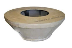 HPC 54" Round Tapered Unfinished Fire Pit Housing Enclosure