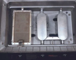 MHP Hybrid Propane Grill W/ SearMagic Grids On Black Cart -Bbq-Grills Shop WHRG THRG Burners 58116.1600872545.1500.1500