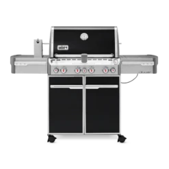 Weber E-470 Summit Black Grill W Side Burner