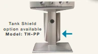 TH-PP-2 AOG LP Tank Shield For Patio Post Grill