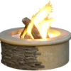 American Fyre Designs Cafe Blanco Contractor's Model Fire Pit