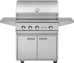Delta Heat 32" Freestanding Grill, No Rotisserie - DHBQ32G + DHGB32 -Bbq-Grills Shop dhgb32 b 32491.1428093438.1280.1280 12117.1477043904.1500.1500