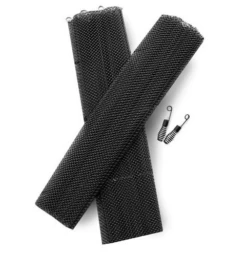 Heavy Duty 1/4-in Fireplace Mesh Screen | 21-in H