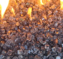 American Fireglass Gray | 1/2-in Fire Glass | 10 Lb