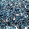 American Fireglass Pacific Blue Reflective - 1/2-in Fire Glass - 10 Lb