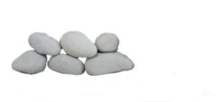 Rasmussen FireStones, 7 Small Stones, Light Gray | STA3-LG