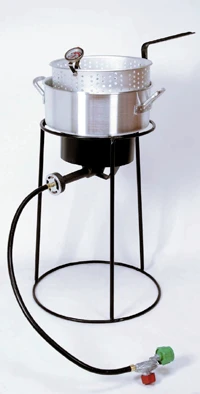 22-in Outdoor Cooker | Aluminum Pot