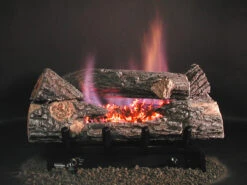 24" Evening Embers DFC7 Double Face Variable Single Burner Set