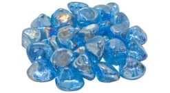American Real Fyre Steel Blue Diamond Nuggets, 10 Lbs
