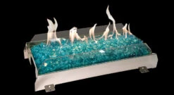 Real Fyre 18" See-thru G21 Glass Burner, Vent-Free