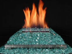 American Fireglass 20" Single Stainless Vent Free Burner Variable Control