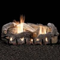 Empire 30" Stacked Aged Oak Refractory Fireplace Logs Only